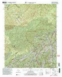Flag Pond 2003 topographic map thumbnail