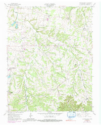 Fountain Head 1958 topographic map thumbnail