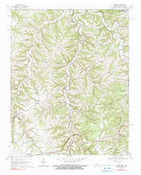 Galen 1969 topographic map thumbnail