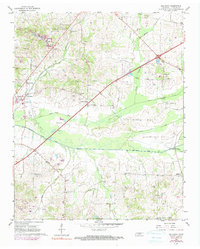 Gallaway 1965 topographic map thumbnail