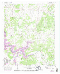 Gladeville 1956 topographic map thumbnail