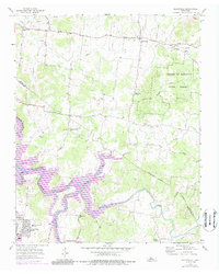 Gladeville 1956 topographic map thumbnail