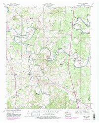 Glendale 1947 topographic map thumbnail