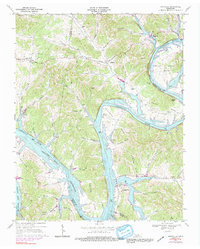 Granville 1968 topographic map thumbnail