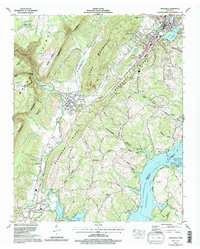 Graysville 1972 topographic map thumbnail