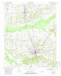 Greenfield 1954 topographic map thumbnail