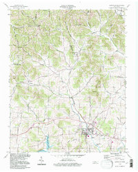 Hartsville 1994 topographic map thumbnail