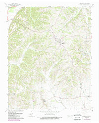 Hornbeak 1964 topographic map thumbnail