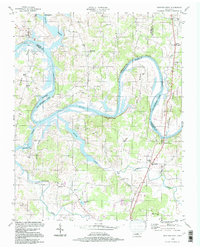 Hunters Point 1994 topographic map thumbnail