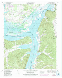 Hustburg 1949 topographic map thumbnail