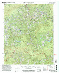 Iron Mountain Gap 2003 topographic map thumbnail