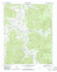 Irving College 1960 topographic map preview