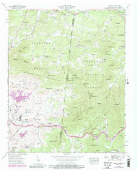 Isabella 1957 topographic map thumbnail