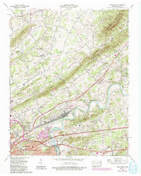 John Sevier 1978 topographic map thumbnail