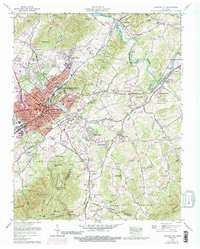 Johnson City 1959 topographic map thumbnail