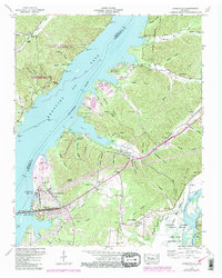 Johnsonville 1950 topographic map thumbnail