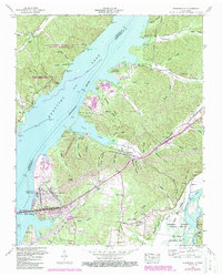 Johnsonville 1950 topographic map thumbnail