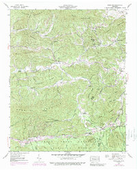 Jones Cove 1940 topographic map thumbnail