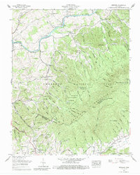 Keenburg 1960 topographic map thumbnail