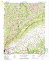 La Follette 1952 topographic map thumbnail