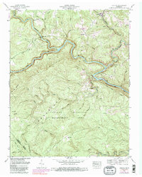 Lancing 1952 topographic map thumbnail