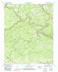 Lancing 1952 topographic map thumbnail