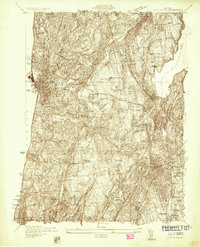 White Plains 1932 topographic map thumbnail
