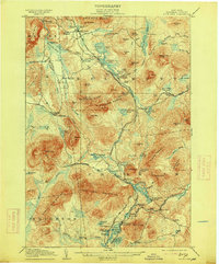 Loon Lake 1908 topographic map preview