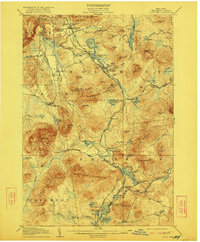 Loon Lake 1908 topographic map preview