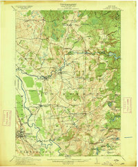 Lowville 1913 topographic map thumbnail