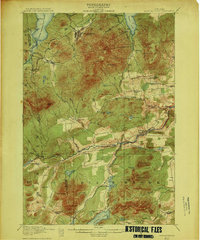 Lyon Mountain 1931 topographic map thumbnail