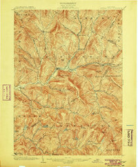 Margaretville 1904 topographic map thumbnail