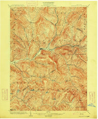 Margaretville 1904 topographic map thumbnail