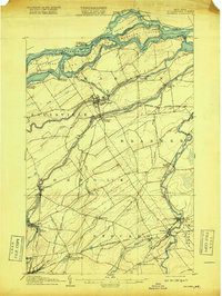 Massena 1907 topographic map thumbnail