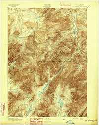 Mt. Marcy 1895 topographic map thumbnail
