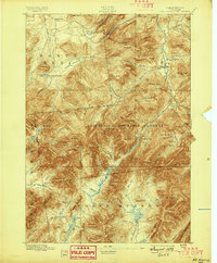 Mt. Marcy 1895 topographic map thumbnail