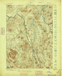 North Creek 1897 topographic map thumbnail