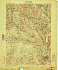 Norwich 1903 topographic map thumbnail