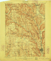 Norwich 1903 topographic map thumbnail
