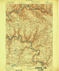 Long Eddy 1923 topographic map thumbnail