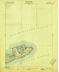 Montauk 1904 topographic map thumbnail