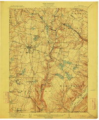 Monticello 1911 topographic map thumbnail