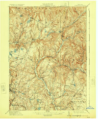 Neversink 1910 topographic map thumbnail