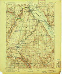 Nunda 1905 topographic map thumbnail