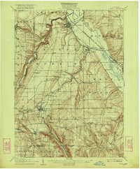 Nunda 1905 topographic map thumbnail