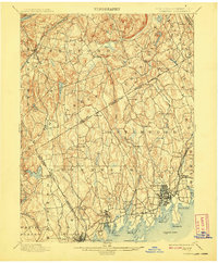 Stamford 1899 topographic map thumbnail