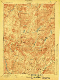 Stony Creek 1910 topographic map thumbnail