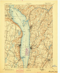 Tarrytown 1893 topographic map thumbnail