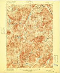 Thirteenth Lake 1898 topographic map thumbnail