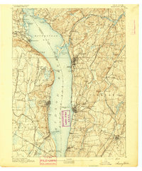Tarrytown 1892 topographic map thumbnail